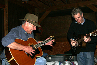 John Friedlander with Pops Walker, Louray,VA